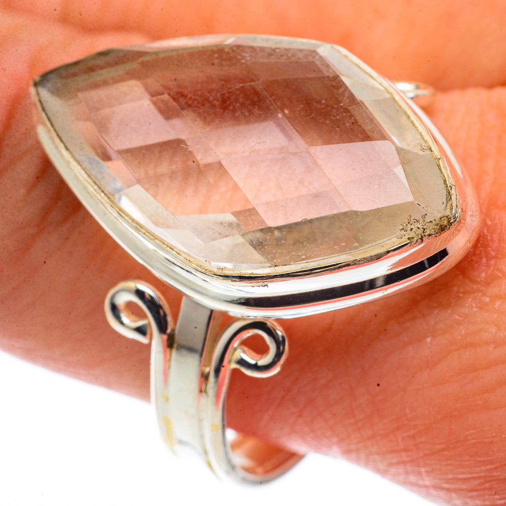 White Quartz Rings handcrafted by Anasilvercos - RING66841