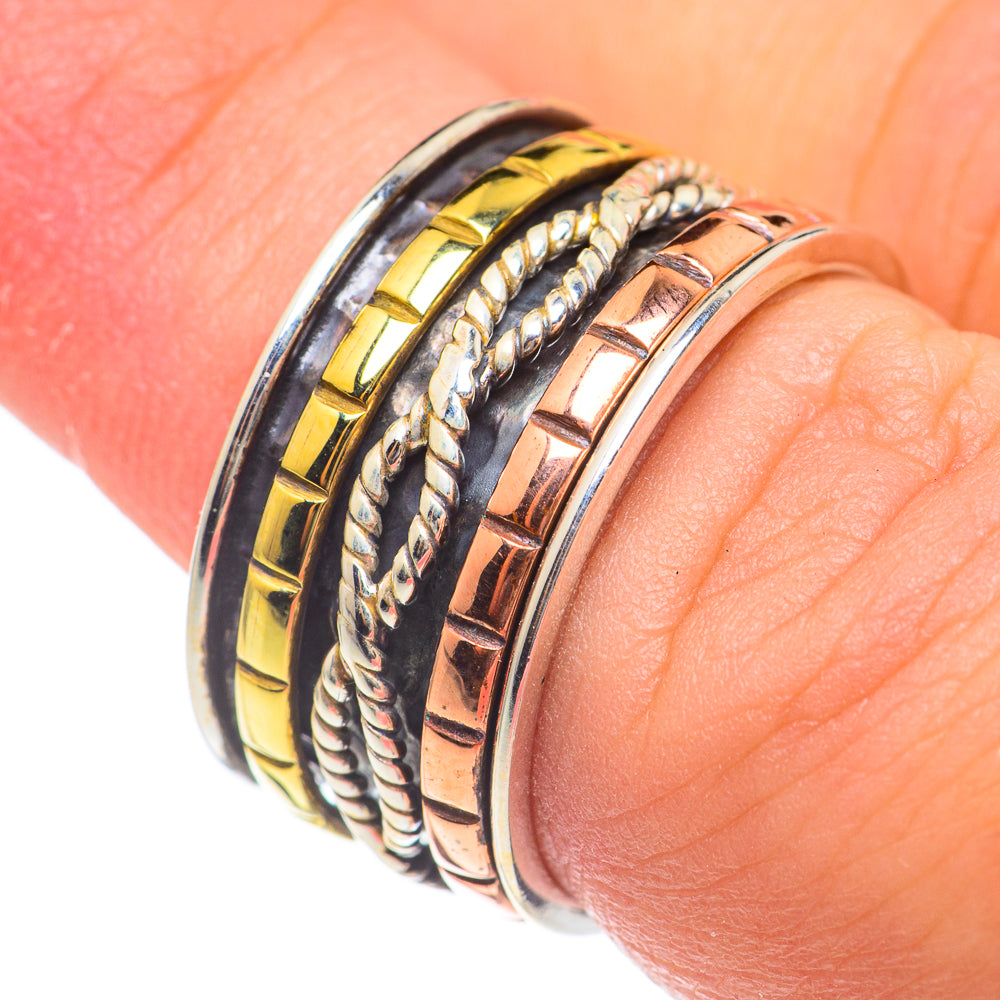 Copper Wedding Band Rings handcrafted by Anasilvercos - RING66877