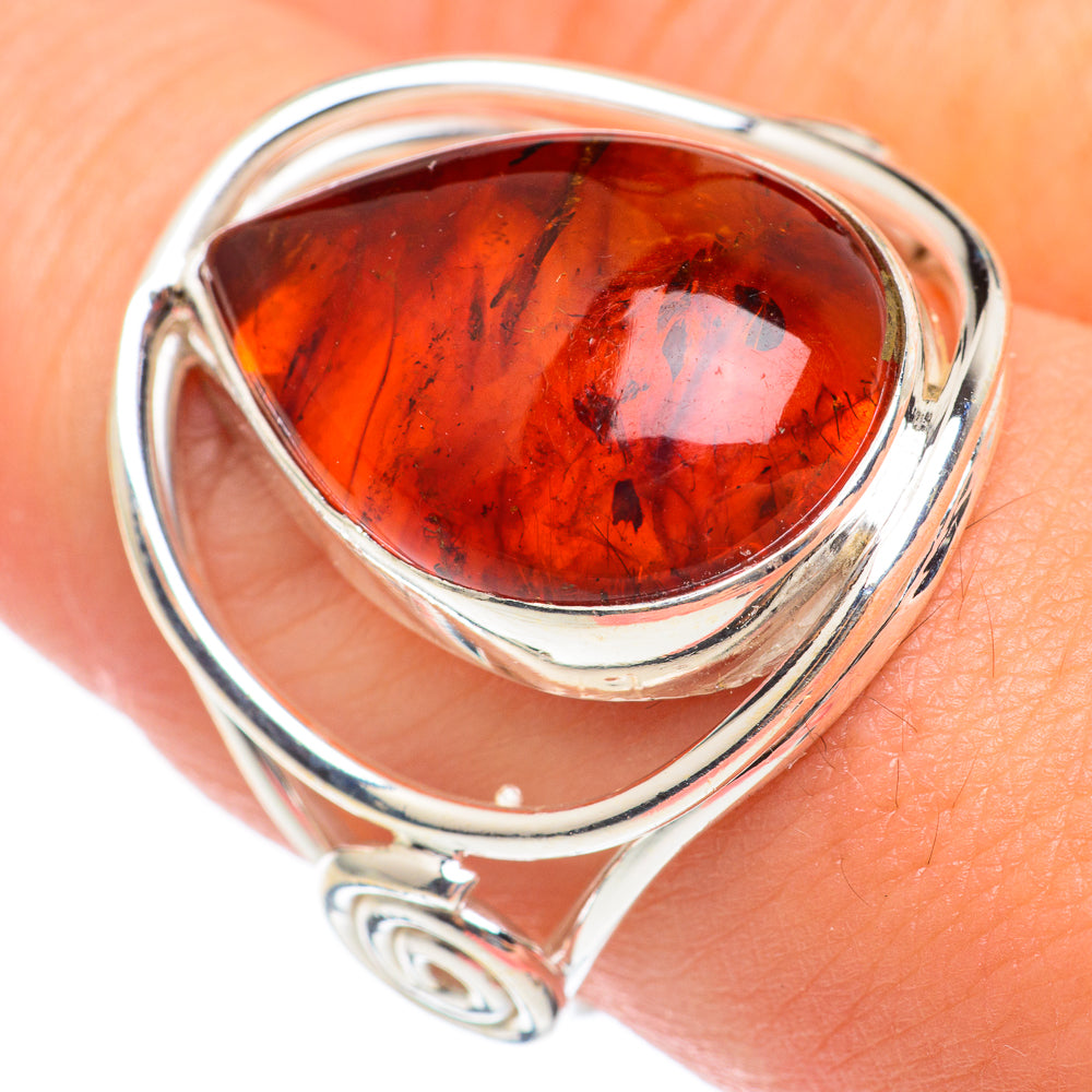 Baltic Amber Rings handcrafted by Anasilvercos - RING66897
