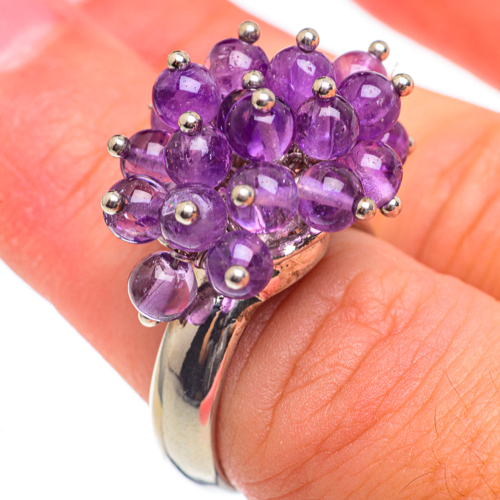 Amethyst Rings handcrafted by Anasilvercos - RING66904