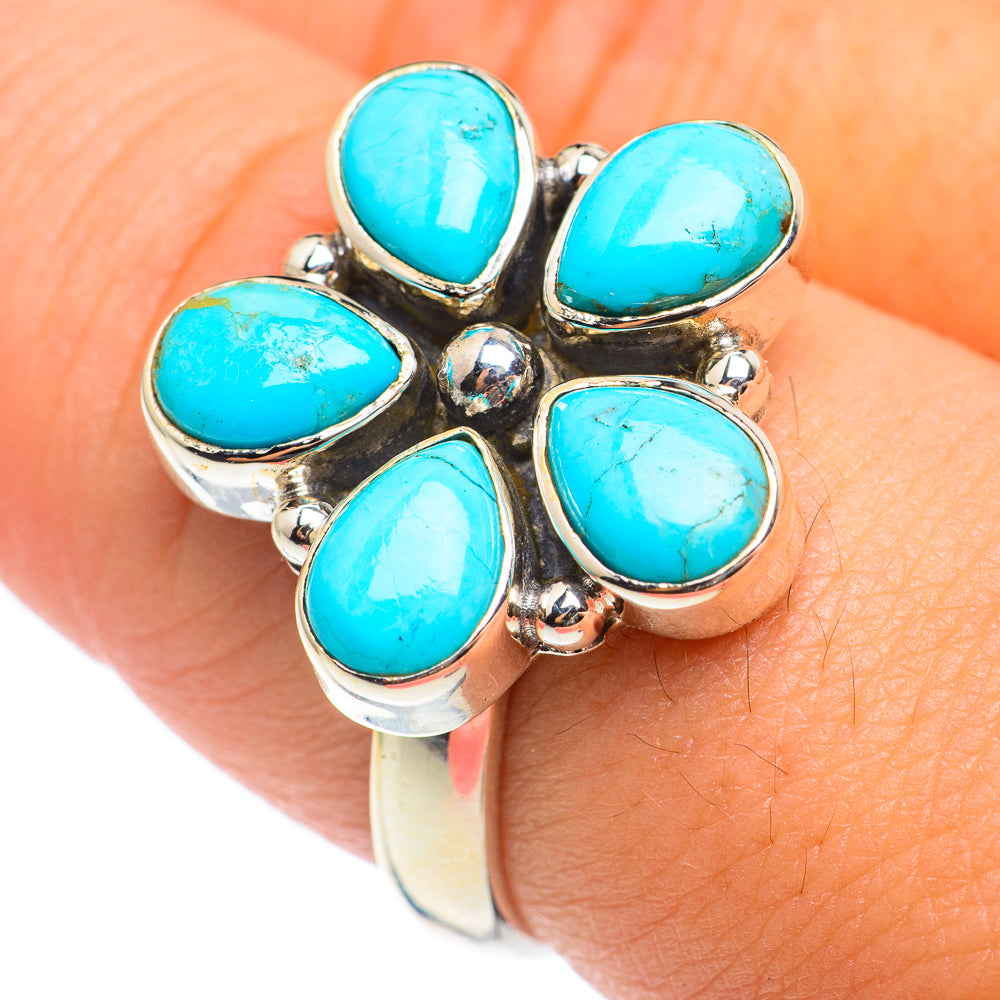 Chrysocolla Rings handcrafted by Anasilvercos - RING66915