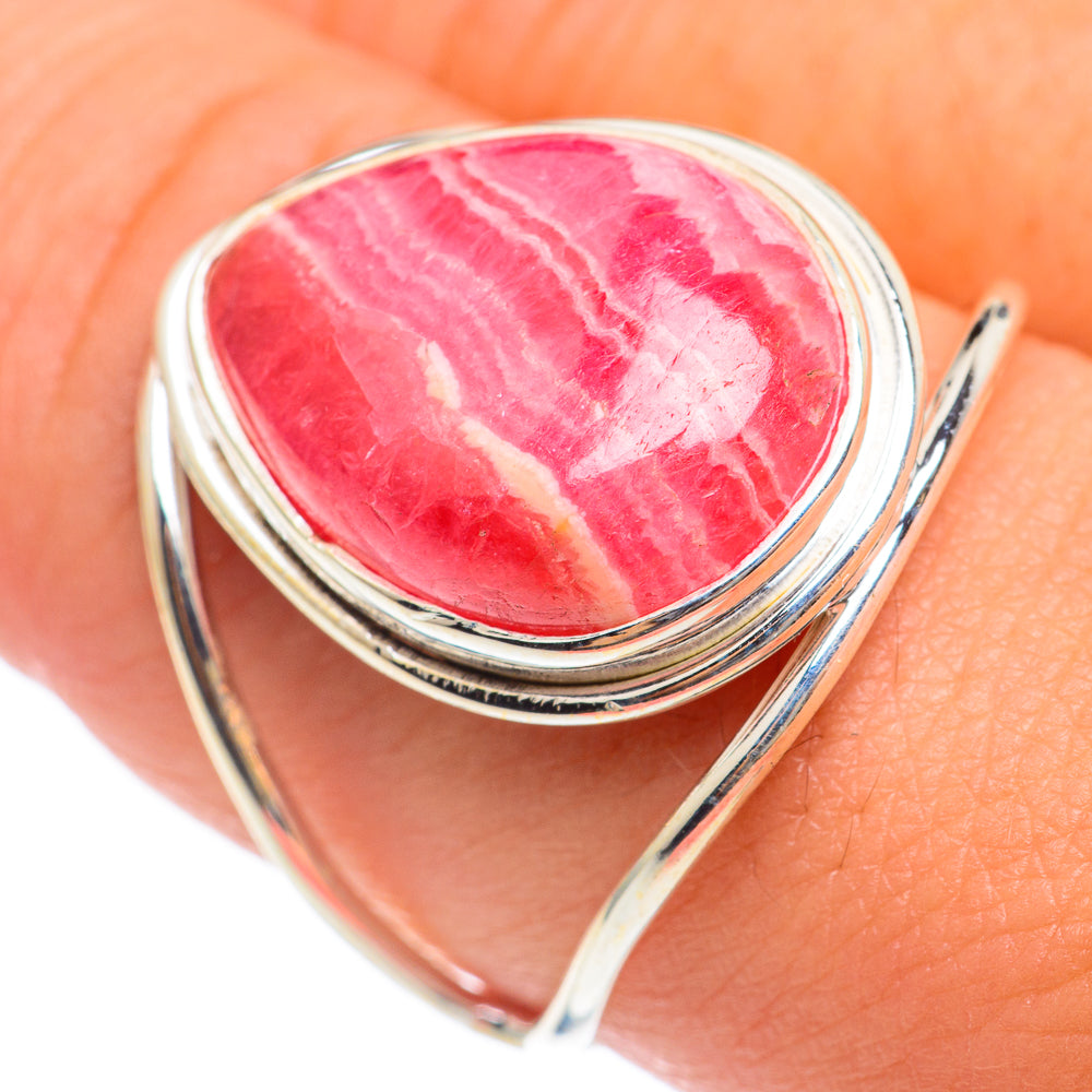 Rhodochrosite Rings handcrafted by Anasilvercos - RING66952