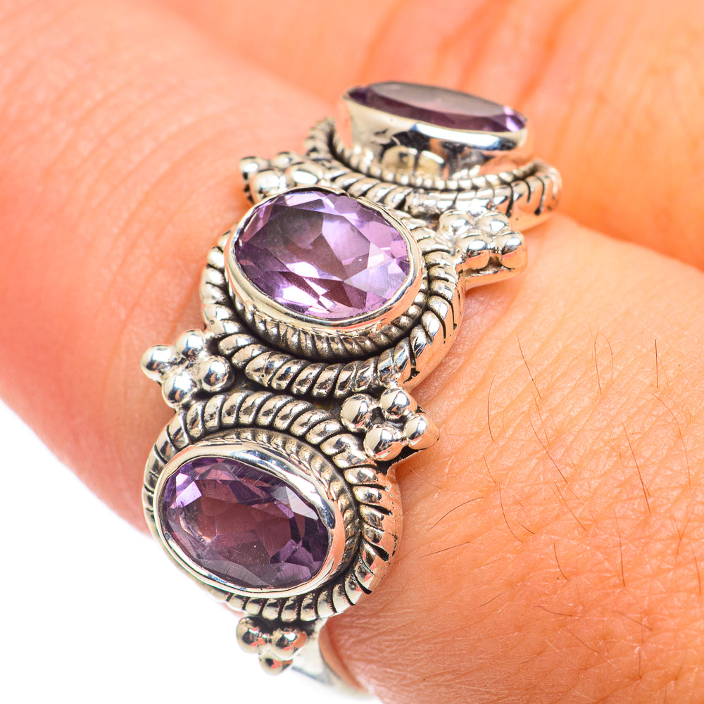 Amethyst Rings handcrafted by Anasilvercos - RING66956