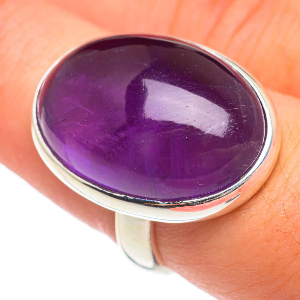 Amethyst Rings handcrafted by Anasilvercos - RING67040
