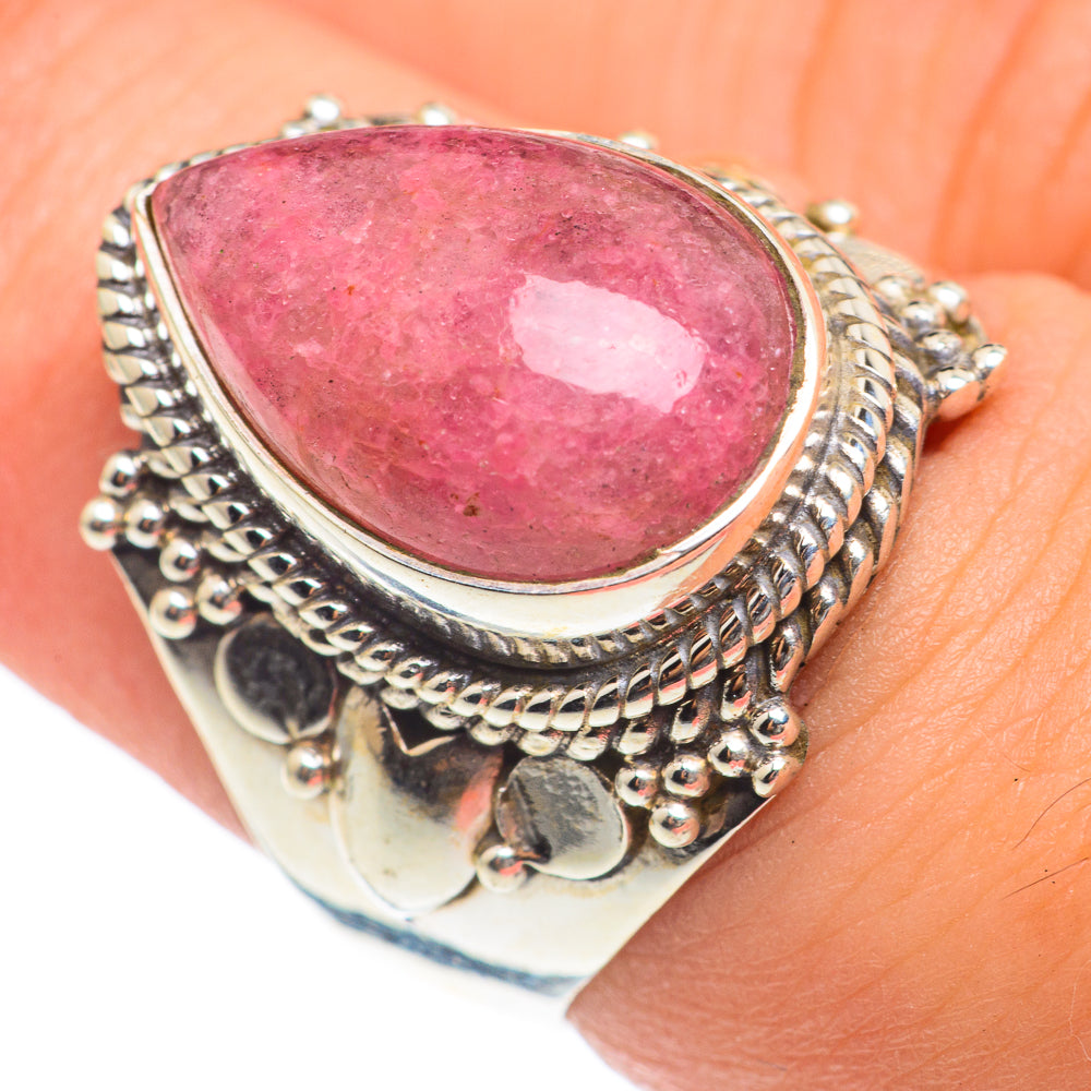 Rhodochrosite Rings handcrafted by Anasilvercos - RING67072