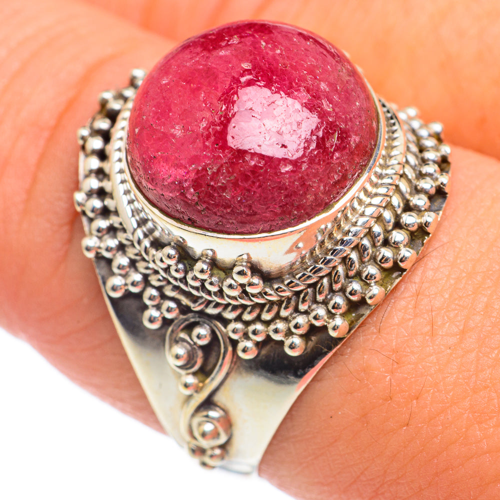 Rhodochrosite Rings handcrafted by Anasilvercos - RING67074