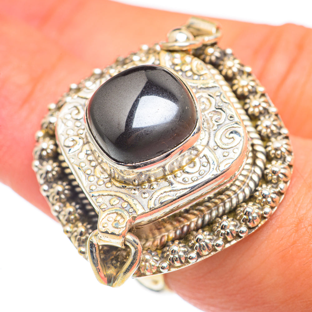 Hematite Rings handcrafted by Anasilvercos - RING67139