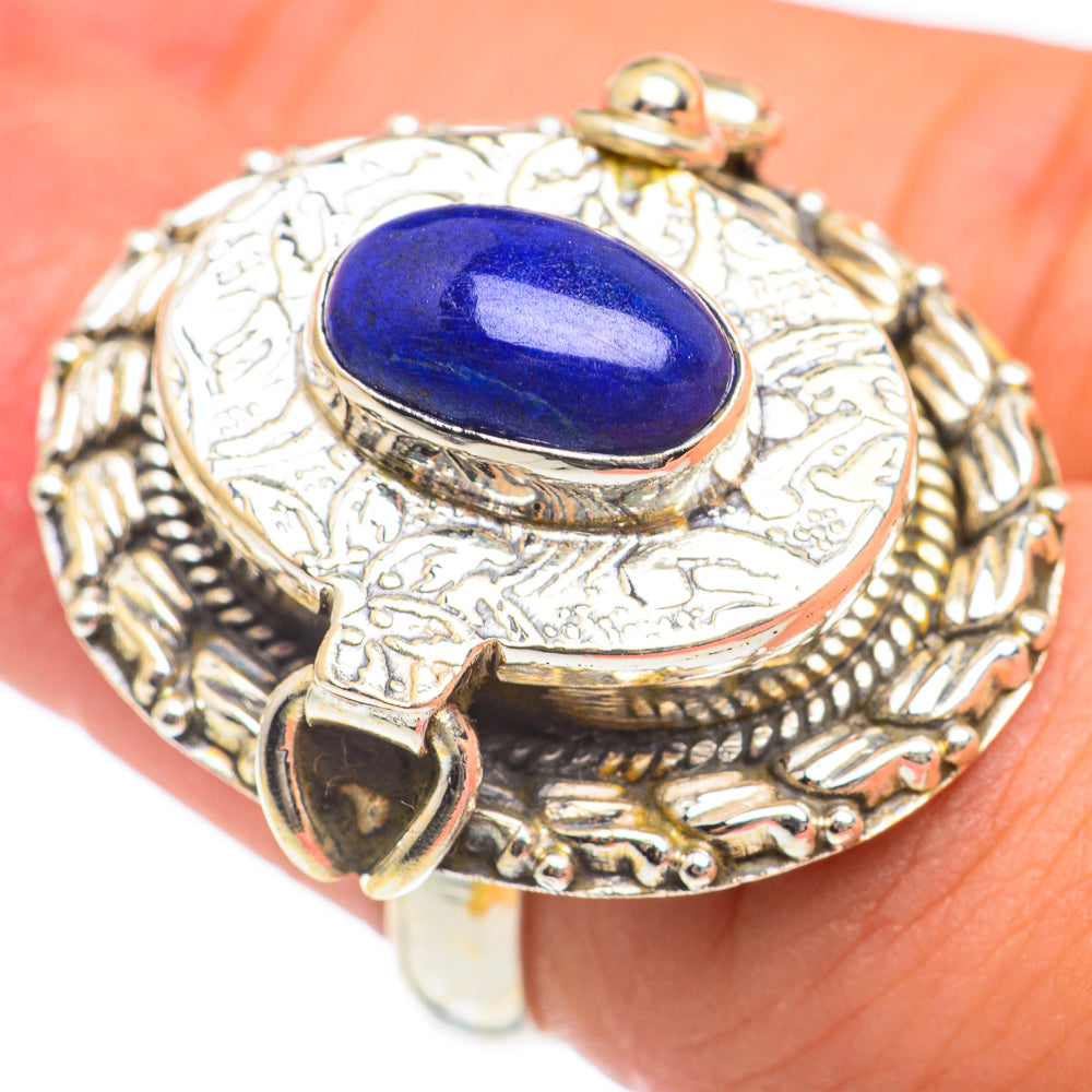 Lapis Lazuli Rings handcrafted by Anasilvercos - RING67145