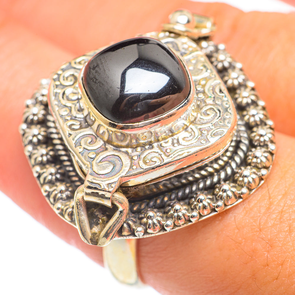 Hematite Rings handcrafted by Anasilvercos - RING67154