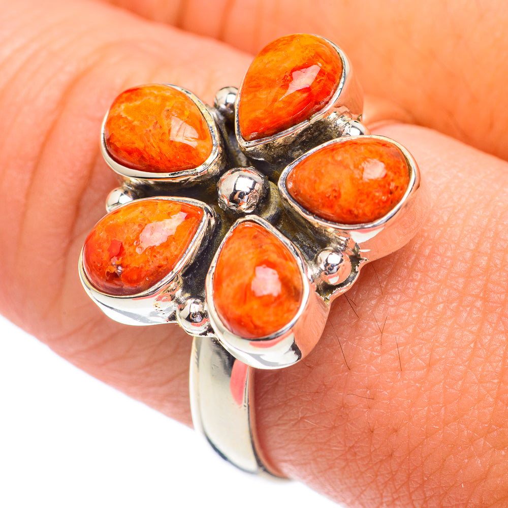 Sponge Coral Rings handcrafted by Anasilvercos - RING67173