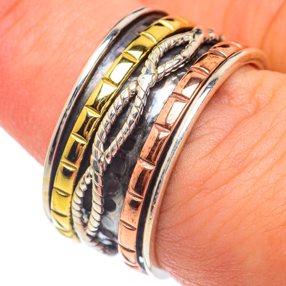 Meditation Spinner Rings handcrafted by Anasilvercos - RING67182
