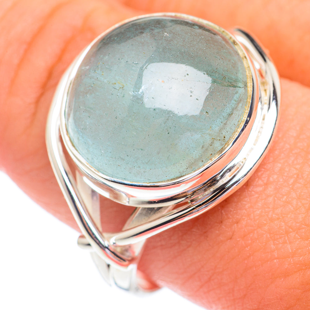 Aquamarine Rings handcrafted by Anasilvercos - RING67198