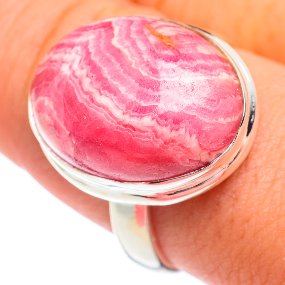 Rhodochrosite Rings handcrafted by Anasilvercos - RING67206
