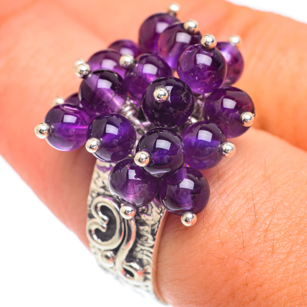 Amethyst Rings handcrafted by Anasilvercos - RING67210
