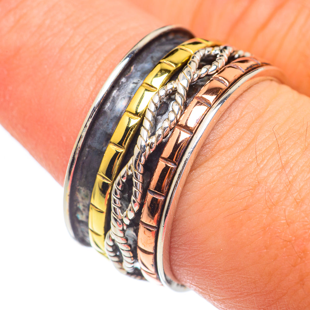 Meditation Spinner Rings handcrafted by Anasilvercos - RING67213