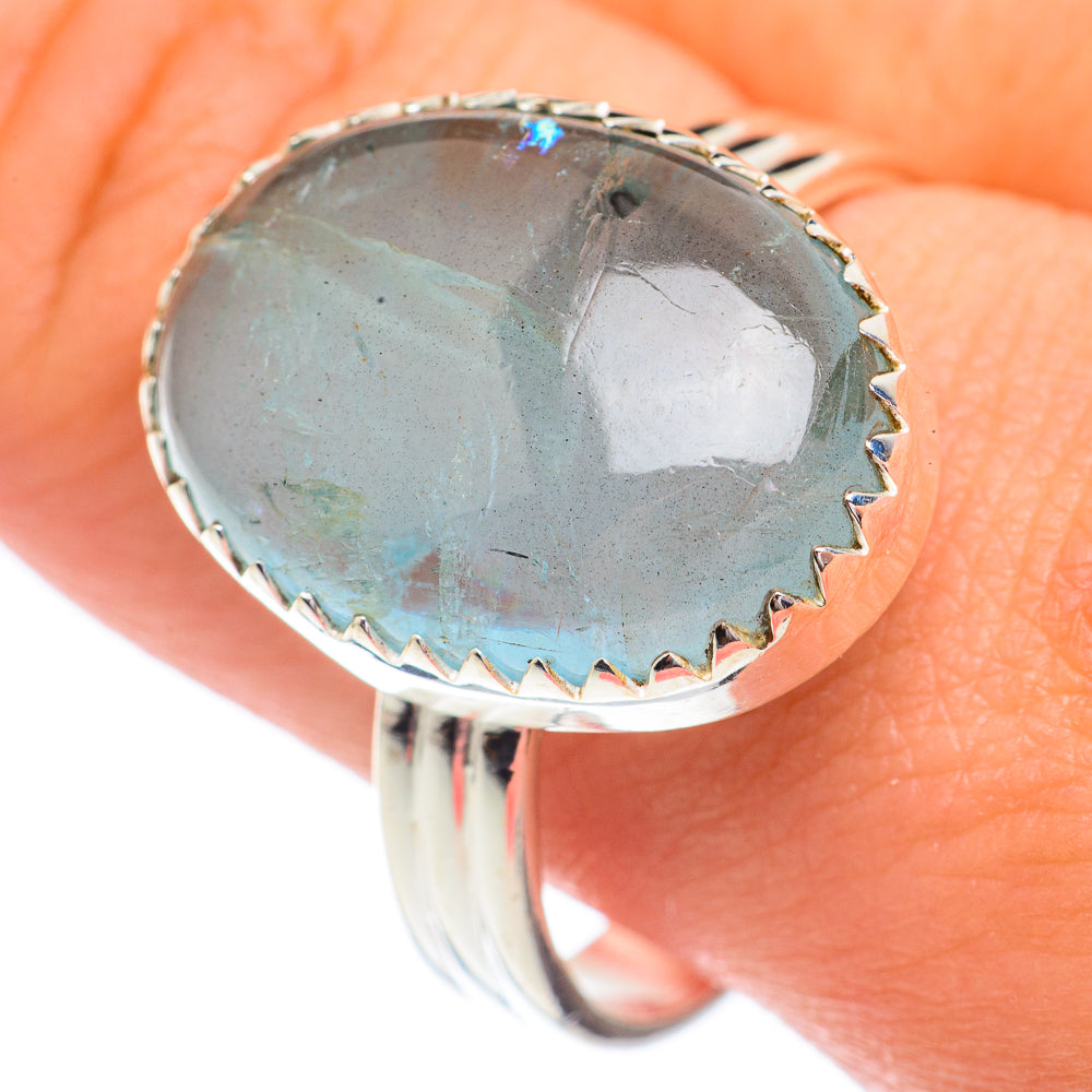 Aquamarine Rings handcrafted by Anasilvercos - RING67256