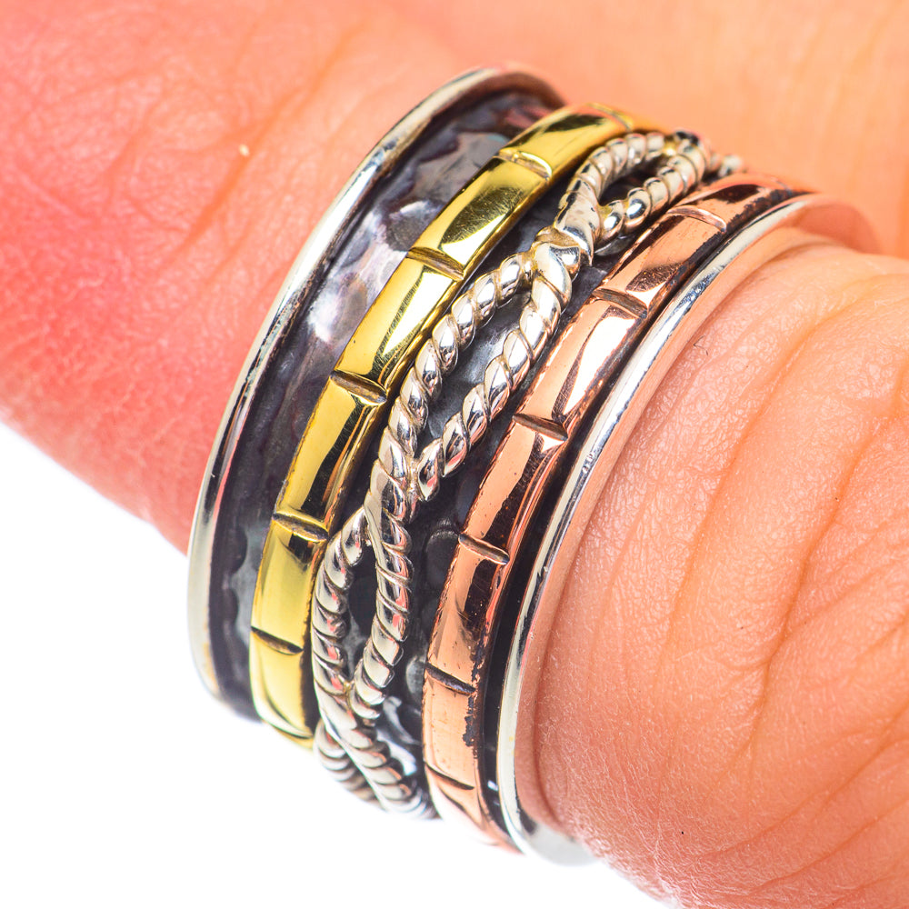 Meditation Spinner Rings handcrafted by Anasilvercos - RING67268