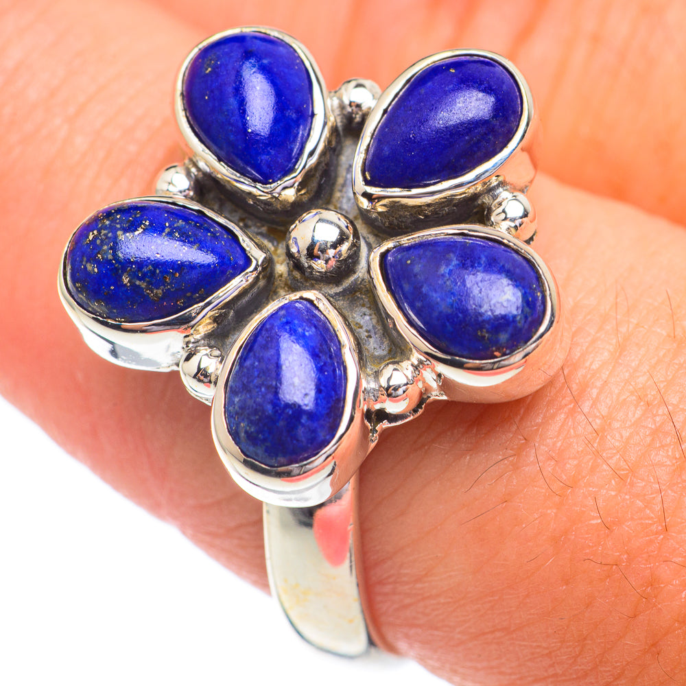 Lapis Lazuli Rings handcrafted by Anasilvercos - RING67276