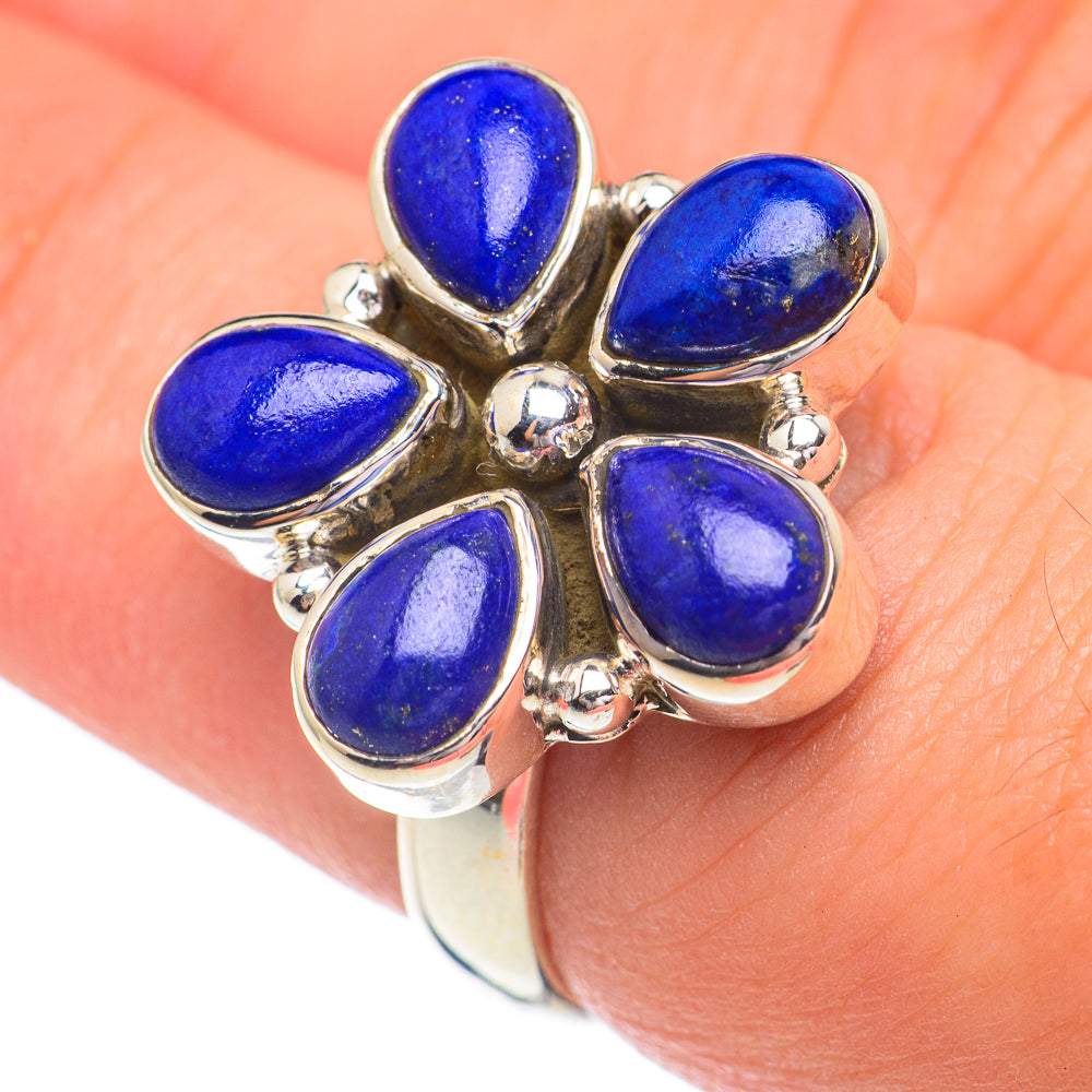 Lapis Lazuli Rings handcrafted by Anasilvercos - RING67278