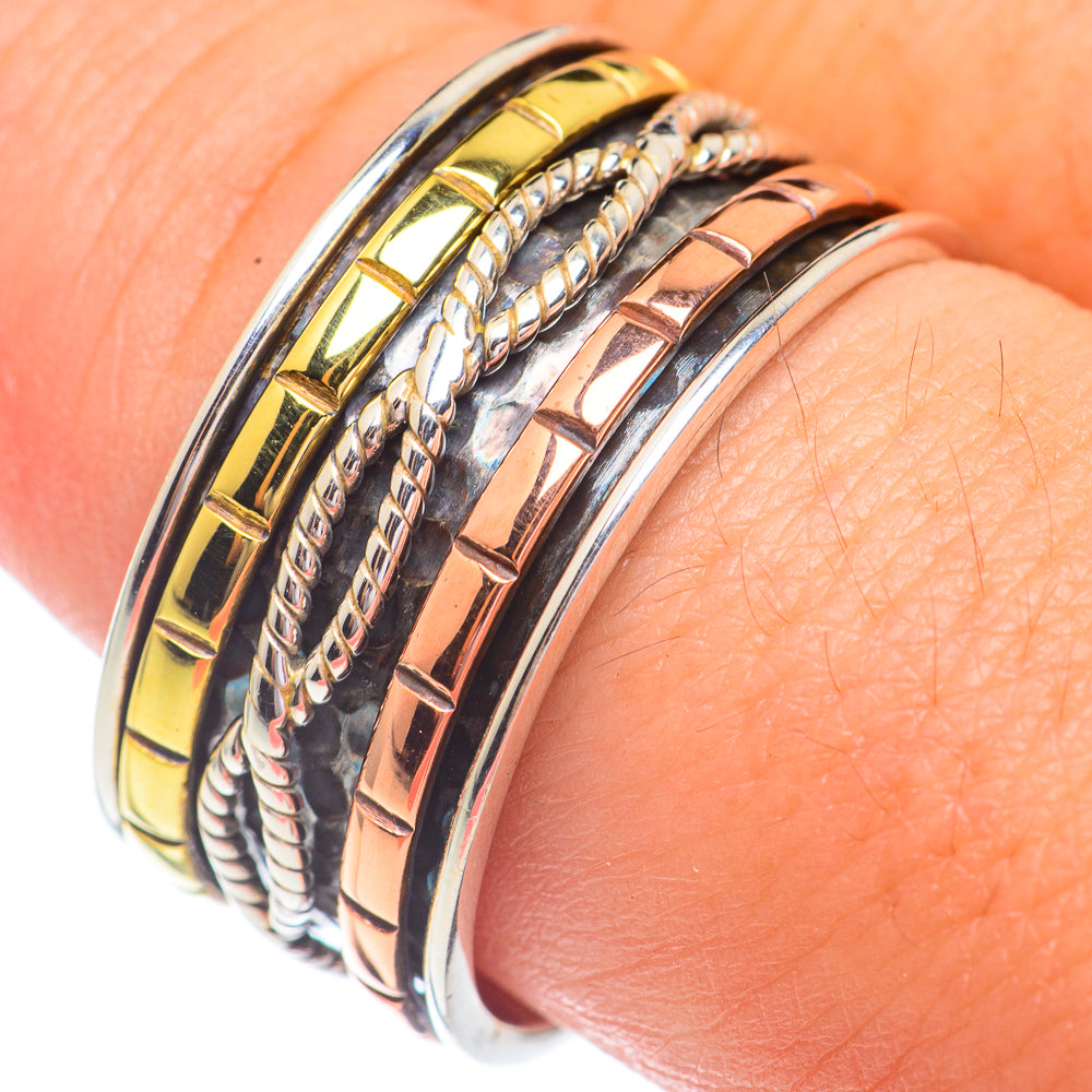 Meditation Spinner Rings handcrafted by Anasilvercos - RING67292