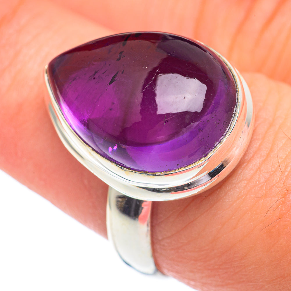Amethyst Rings handcrafted by Anasilvercos - RING67315