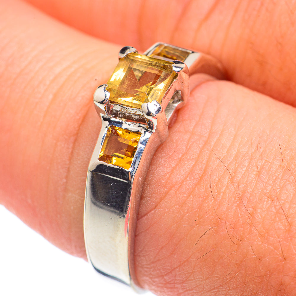 Citrine Rings handcrafted by Anasilvercos - RING67332