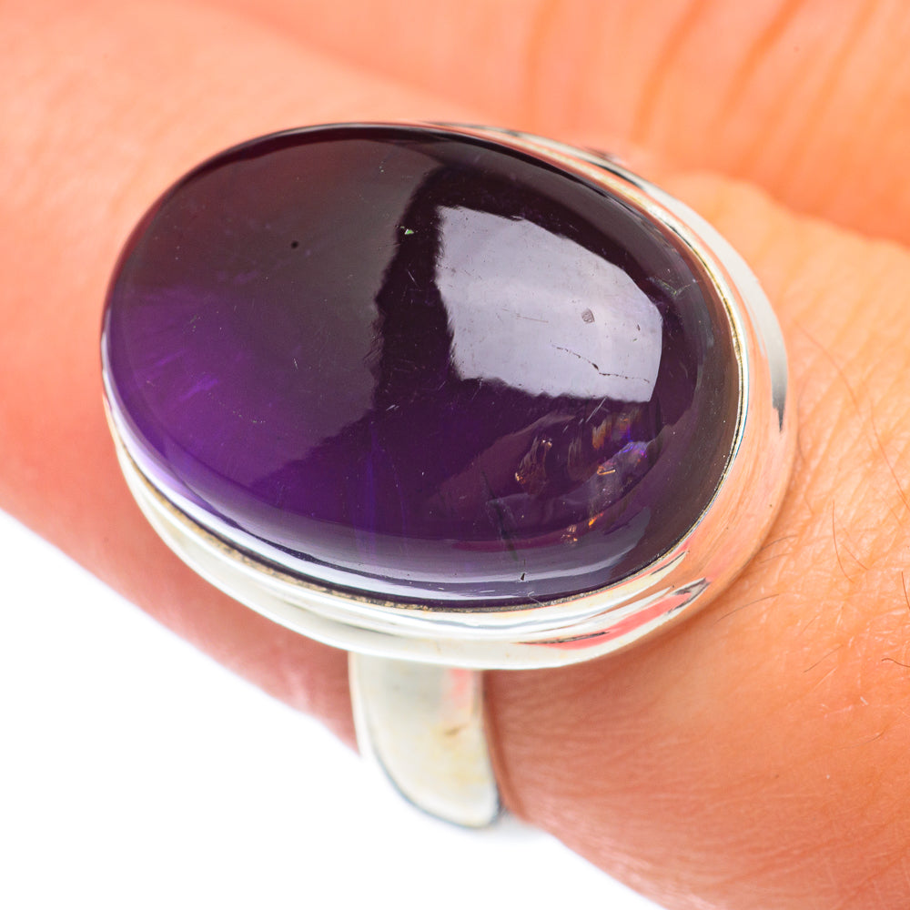 Amethyst Rings handcrafted by Anasilvercos - RING67336