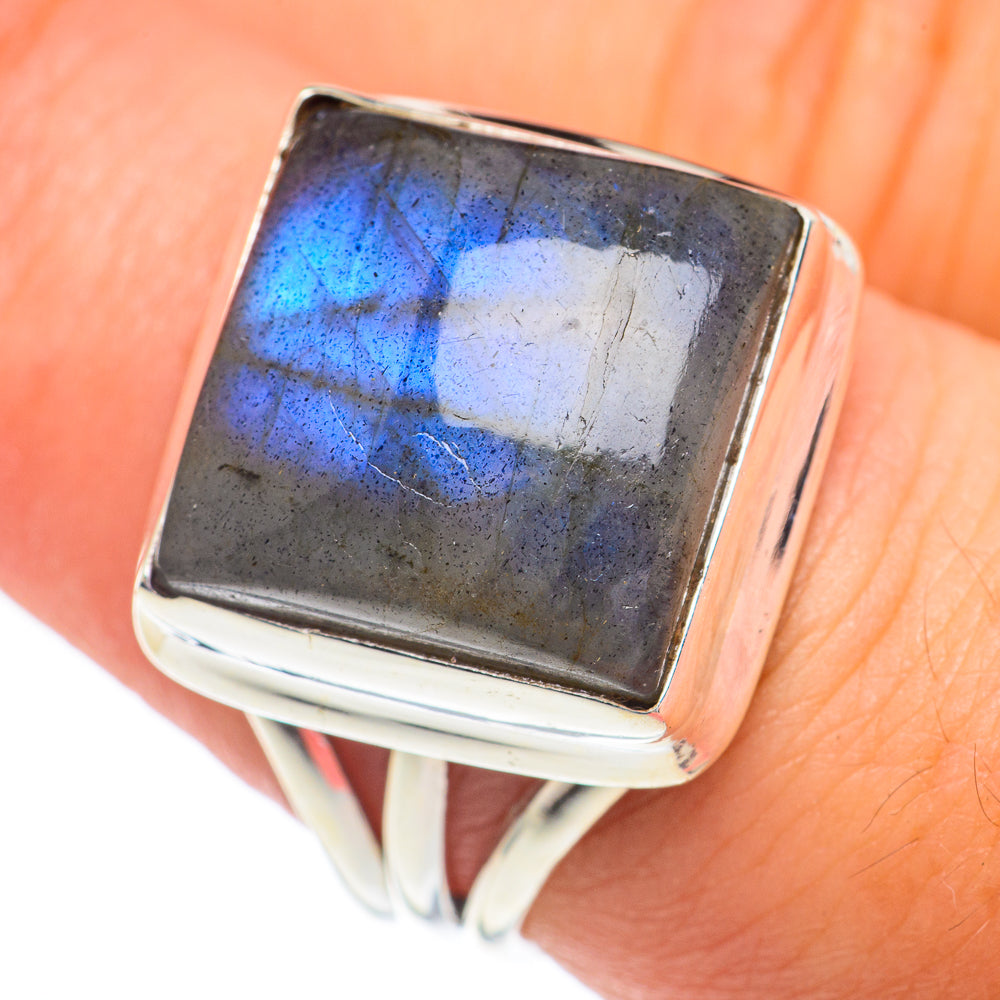 Labradorite Rings handcrafted by Anasilvercos - RING67390