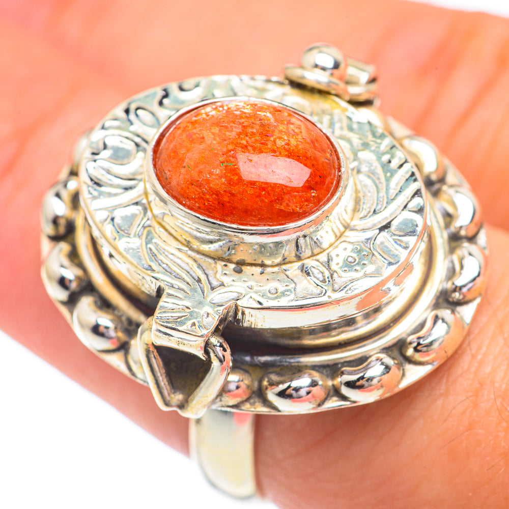 Sunstone Rings handcrafted by Anasilvercos - RING67417