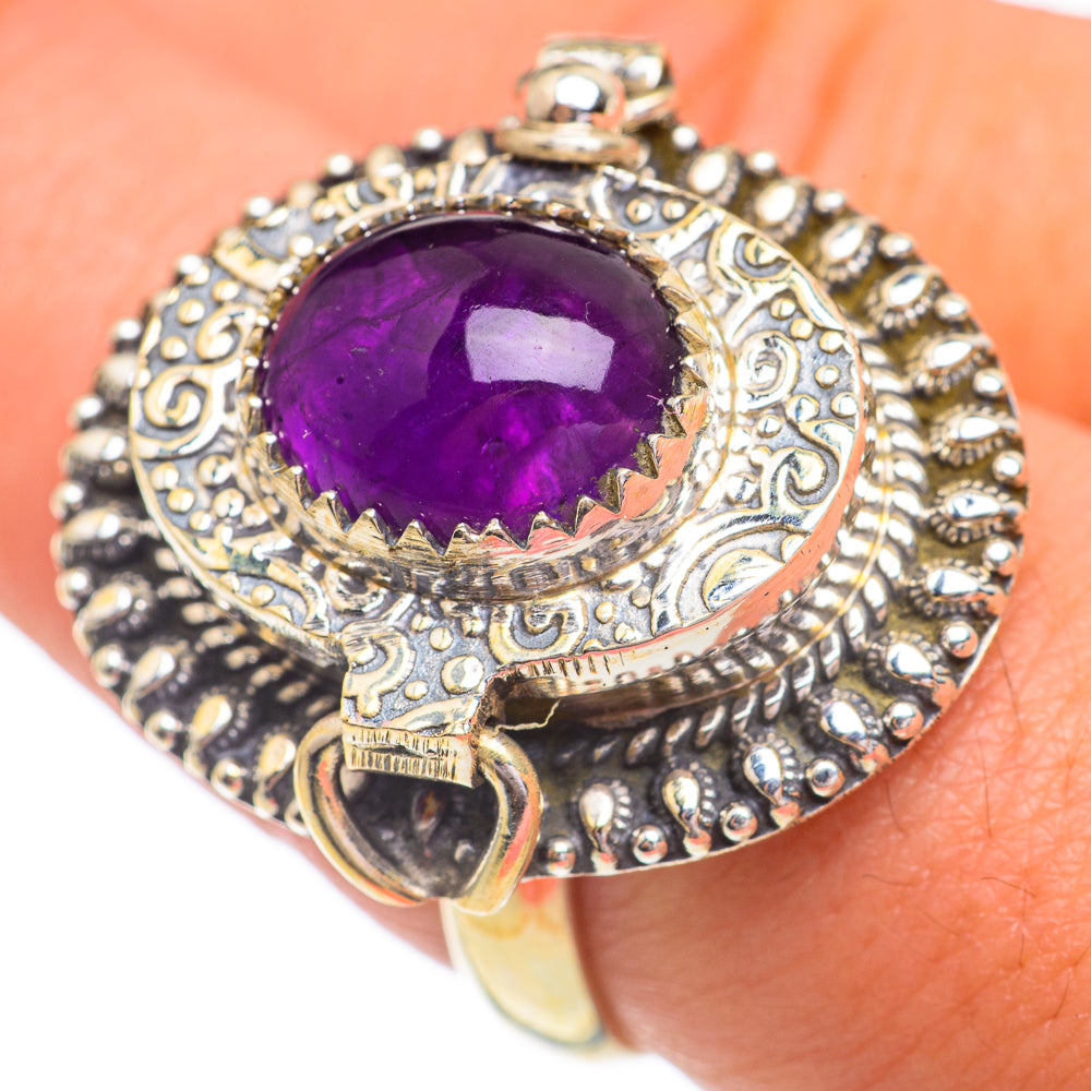 Amethyst Rings handcrafted by Anasilvercos - RING67421