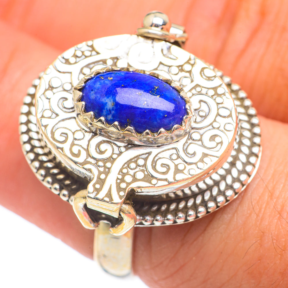 Lapis Lazuli Rings handcrafted by Anasilvercos - RING67441