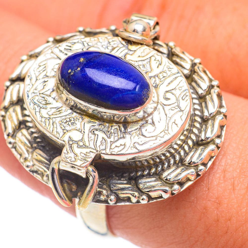 Lapis Lazuli Rings handcrafted by Anasilvercos - RING67444