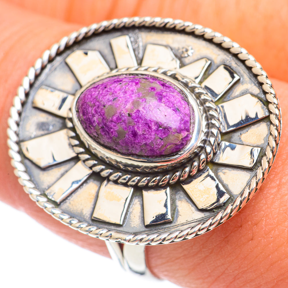 Sugilite Rings handcrafted by Anasilvercos - RING67509