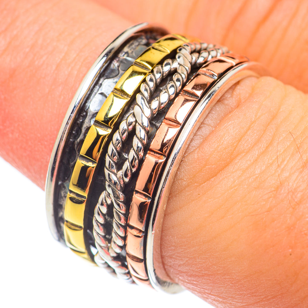Meditation Spinner Rings handcrafted by Anasilvercos - RING67511