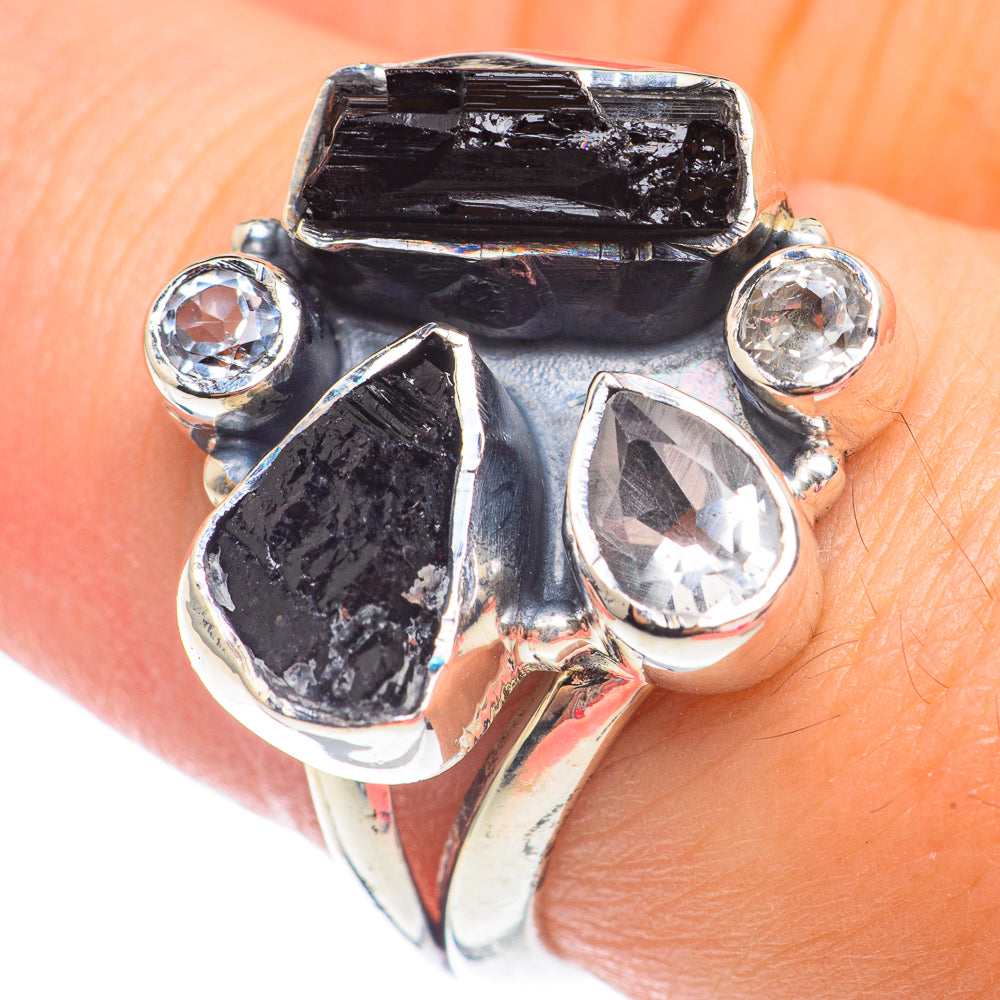 Tektite Rings handcrafted by Anasilvercos - RING67514