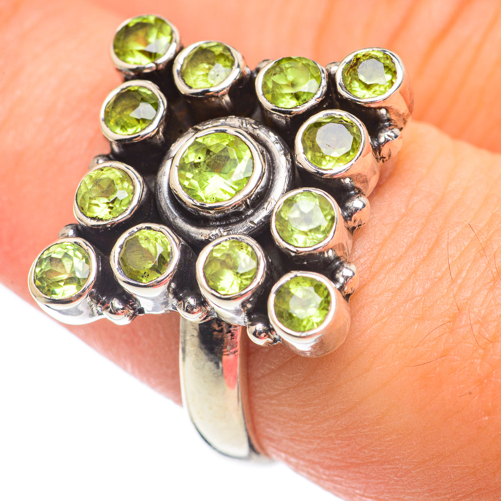 Peridot Rings handcrafted by Anasilvercos - RING67525