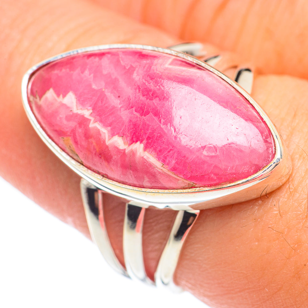 Rhodochrosite Rings handcrafted by Anasilvercos - RING67557