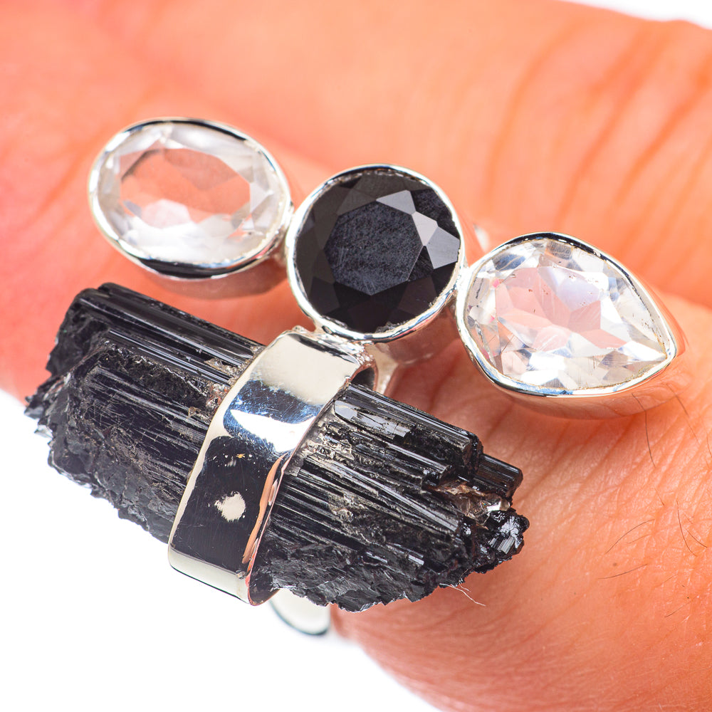 Black Onyx Rings handcrafted by Anasilvercos - RING67567