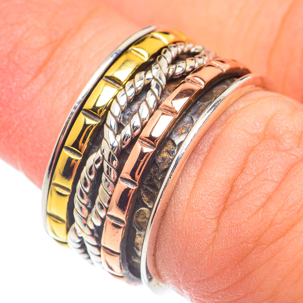 Meditation Spinner Rings handcrafted by Anasilvercos - RING67616
