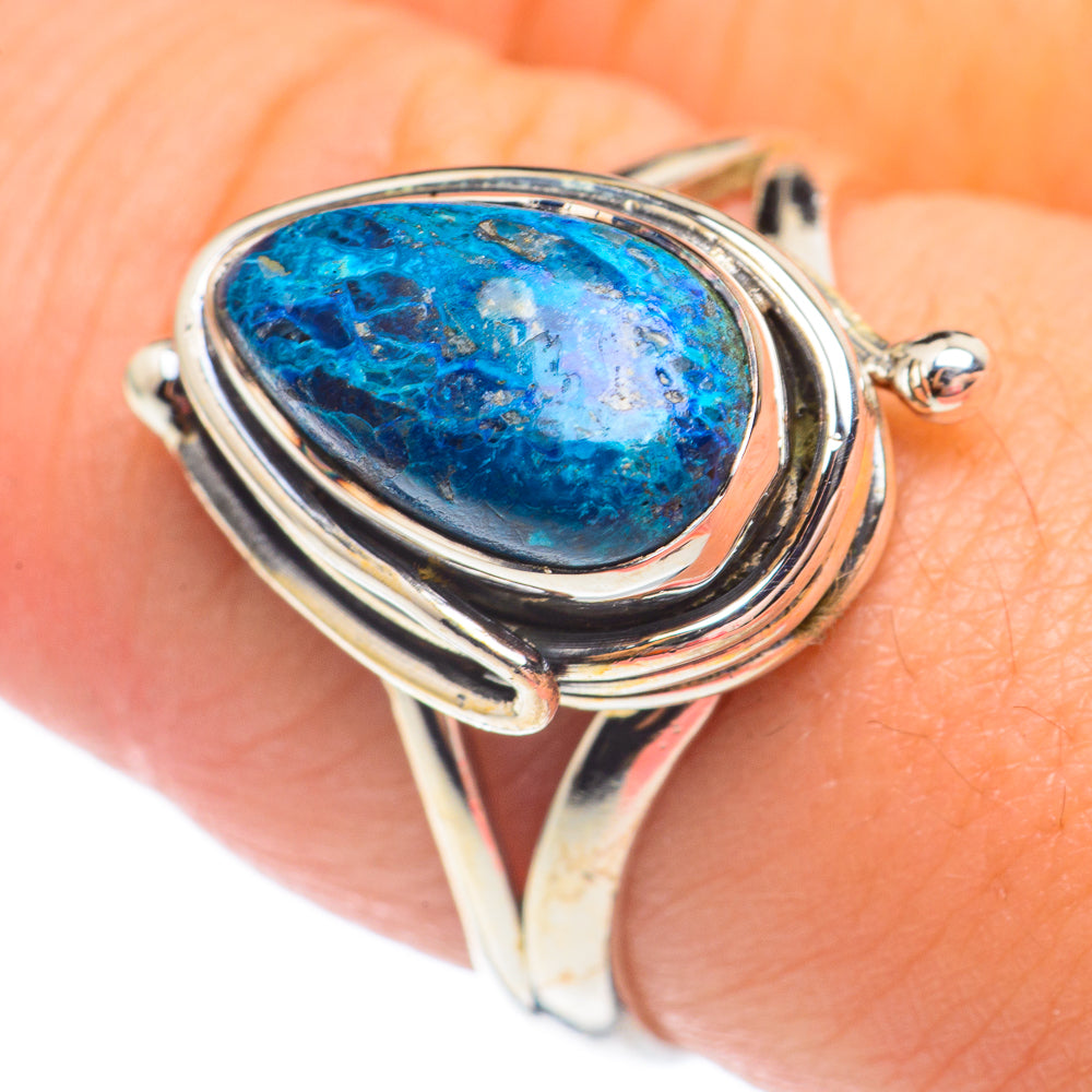 Shattuckite Rings handcrafted by Anasilvercos - RING67622