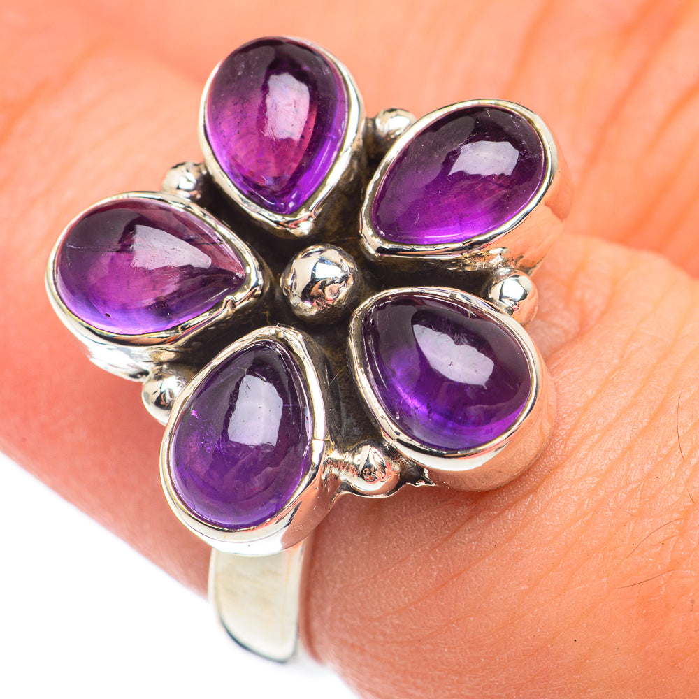 Amethyst Rings handcrafted by Anasilvercos - RING67637