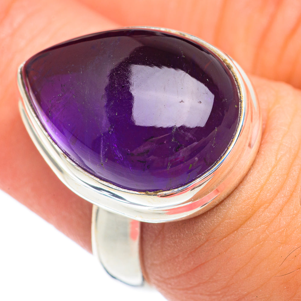 Amethyst Rings handcrafted by Anasilvercos - RING67663