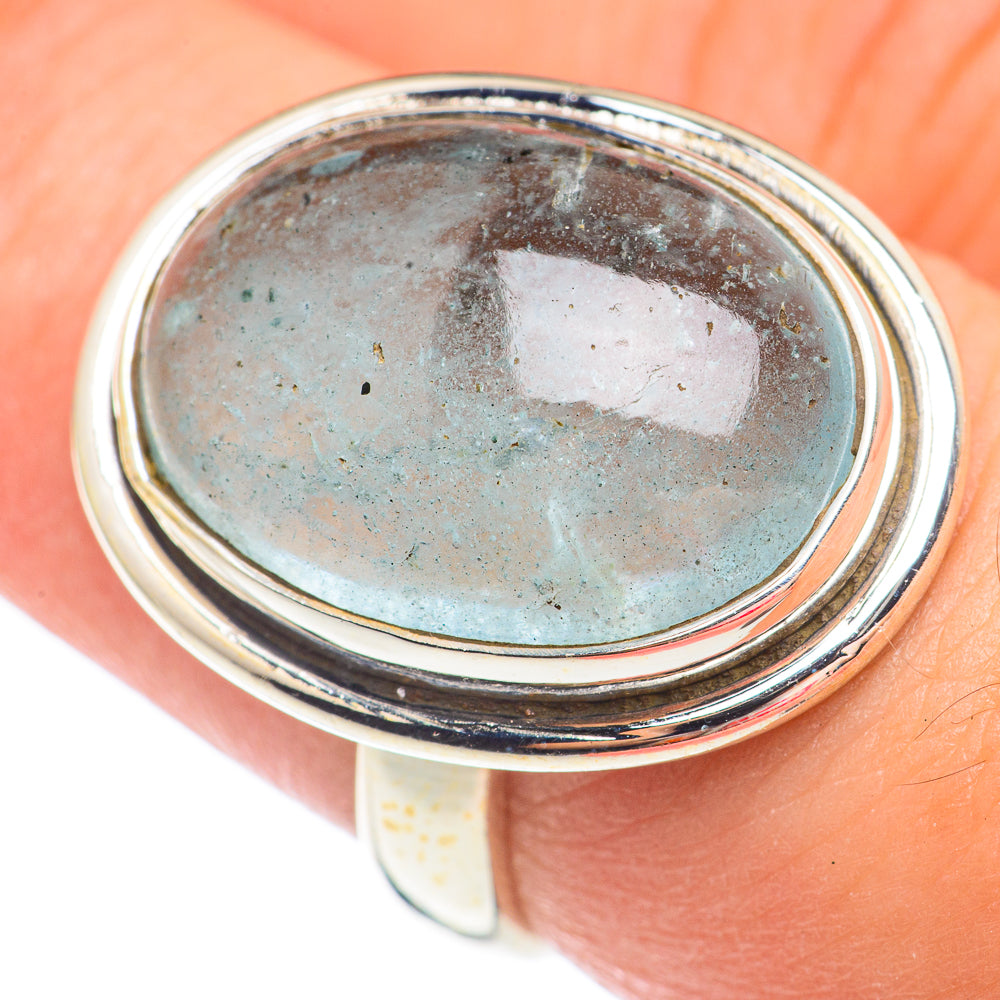 Aquamarine Rings handcrafted by Anasilvercos - RING67676