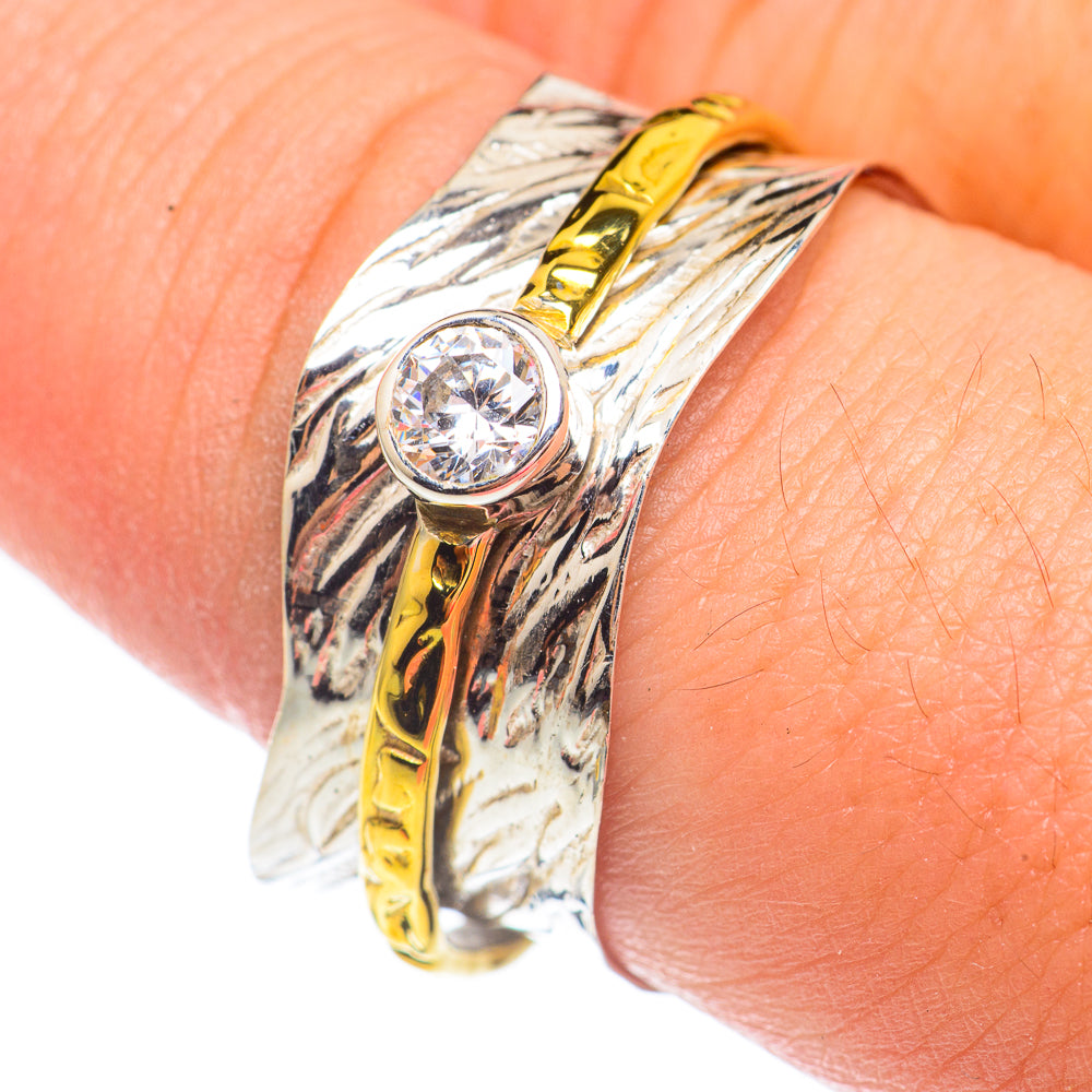 Meditation Spinner Rings handcrafted by Anasilvercos - RING67691
