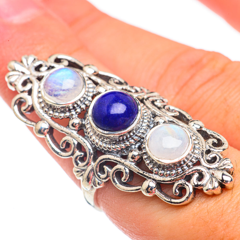 Lapis Lazuli Rings handcrafted by Anasilvercos - RING67730