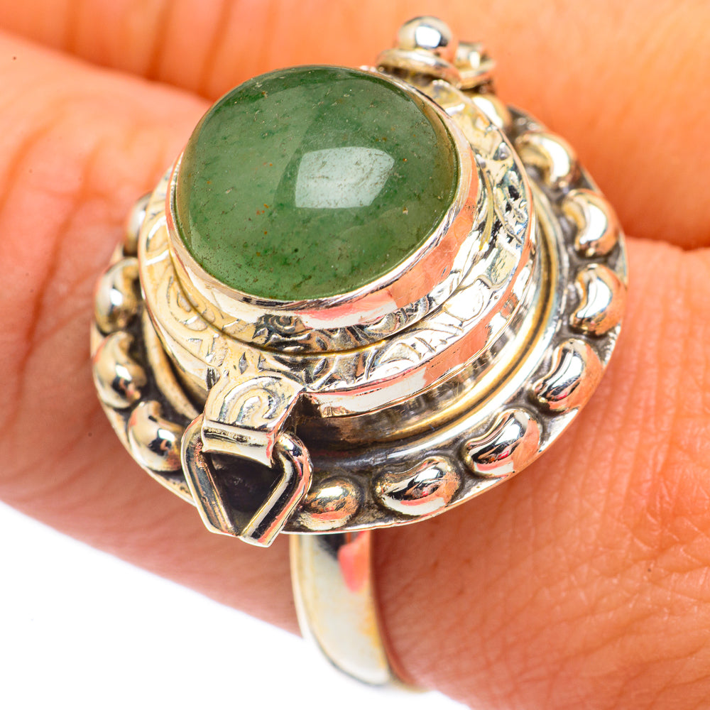 Prehnite Rings handcrafted by Anasilvercos - RING67737