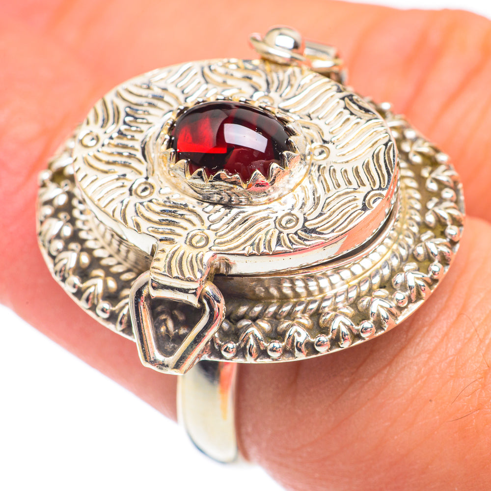 Garnet Rings handcrafted by Anasilvercos - RING67744