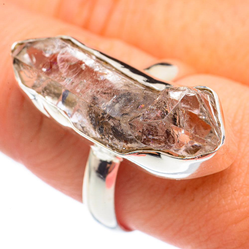 Herkimer Diamond Rings handcrafted by Anasilvercos - RING67753