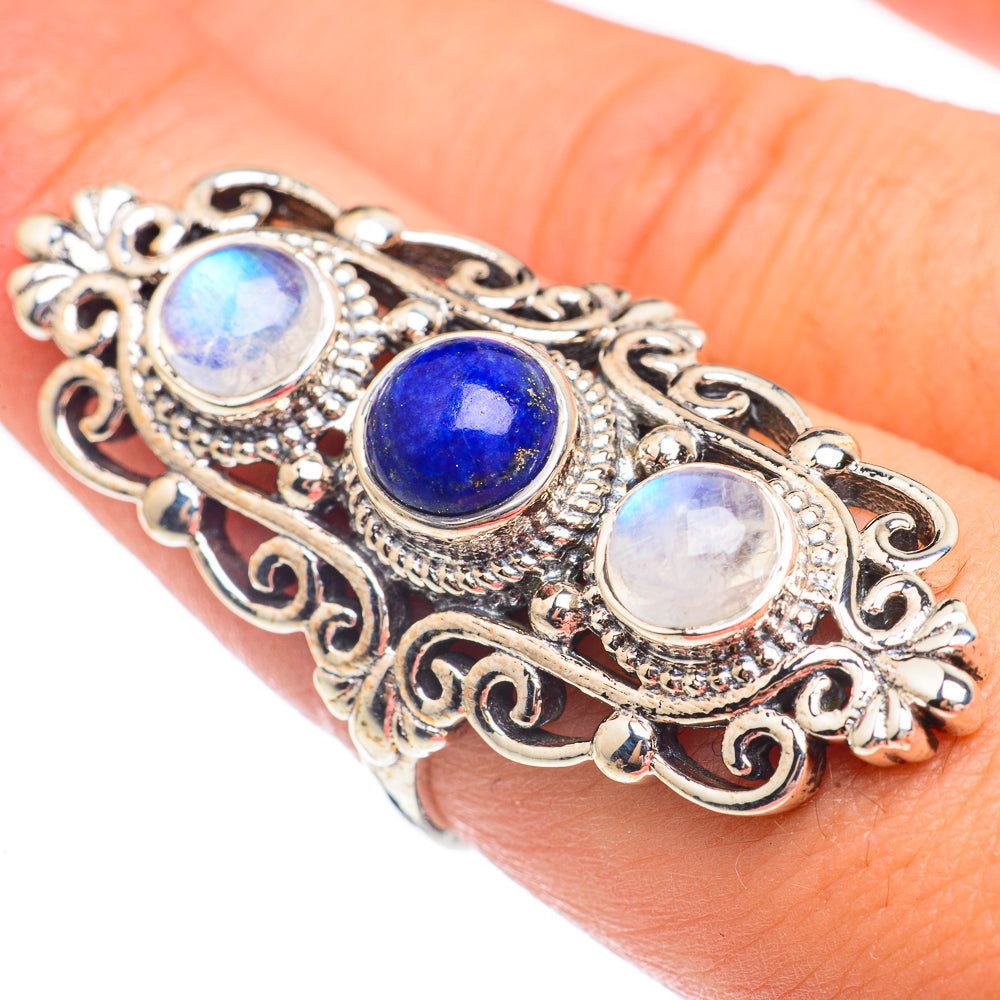 Lapis Lazuli Rings handcrafted by Anasilvercos - RING67761