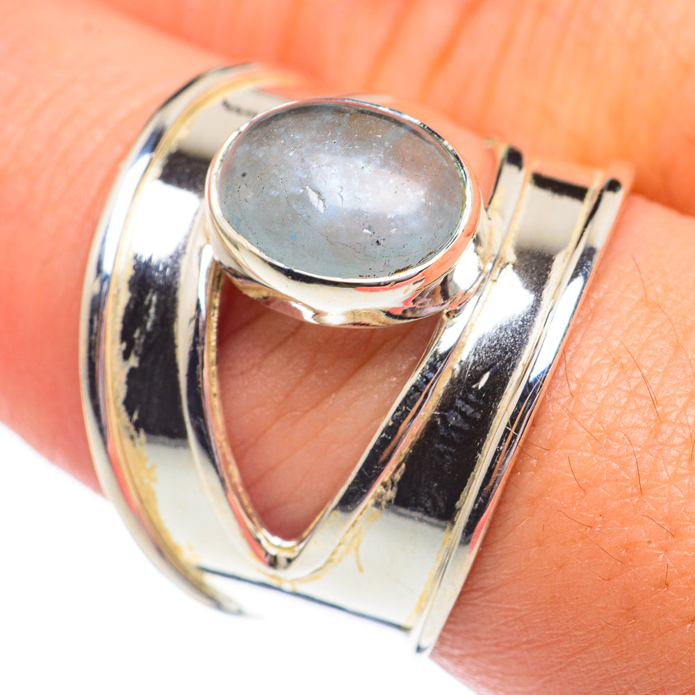 Aquamarine Rings handcrafted by Anasilvercos - RING67767